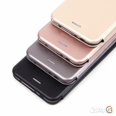 Чехол-книжка Xiaomi Redmi Note 6/Note 6 Pro золото