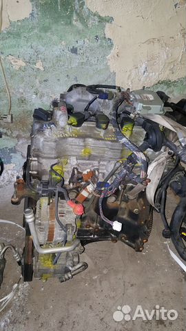 Двигатель 1.5L Nissan QG15DE wingroad sunny