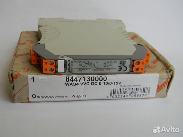 Weidmuller WAS4 CCC DC 4-20/4-20mA, WAS4 VVC DC 0