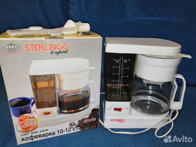 Кофеварка sterlingg ST-172 Кофеварка sterlingg ST-172
