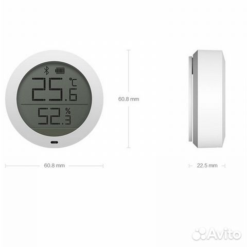 Термометр Xiaomi Mijia Hygrometer Bluetooth датчик