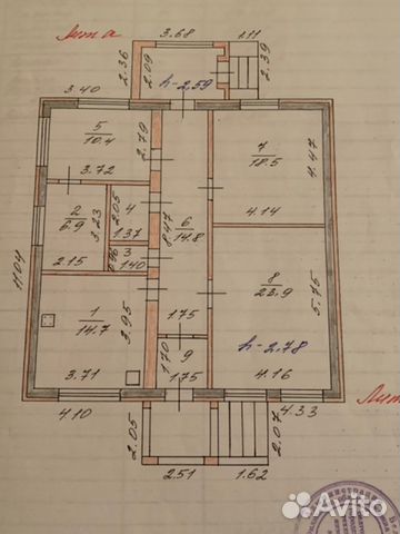 Дом 120.8 м² на участке 12 сот.