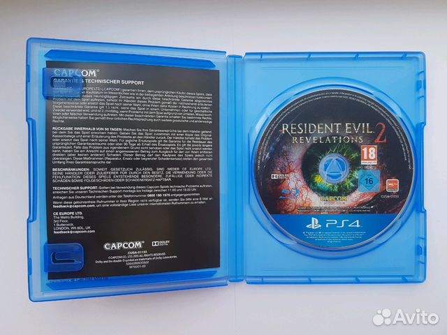 PS4. Resident Evil 2. Лицензия. Субтитры на Рус. я