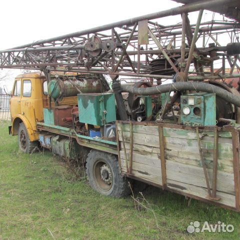 Буравая устанвка ба-15В на базе маз