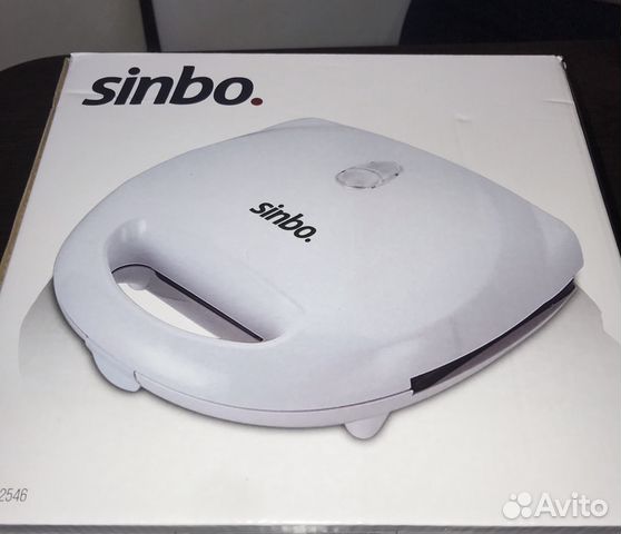 Новая Сэндвичница Sinbo SSM 2546 750Вт