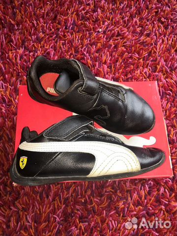 Кроссовки puma феррари 28 р-р оригинал кожа