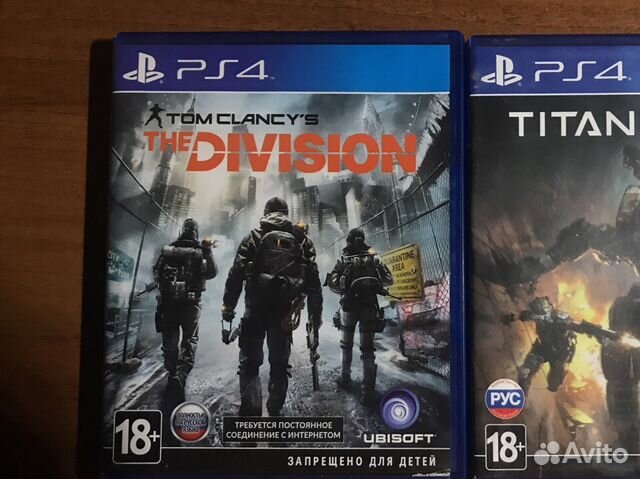 The Division и Titanfall 2 комплект ps4
