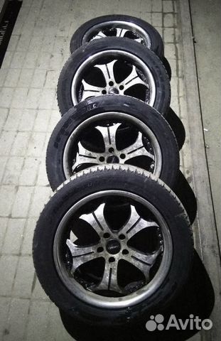 4 литых диска - резина в подарок 235/55 R18
