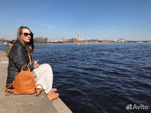 Рюкзак кожаный женский