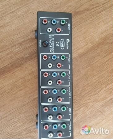 Сплиттер видеосигнала Master dstavd115X D-TV Сплиттер видеосигнала Master dstavd115X D-TV