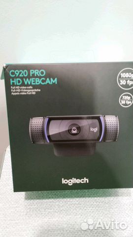 Новая Logitech c920 PRO HD