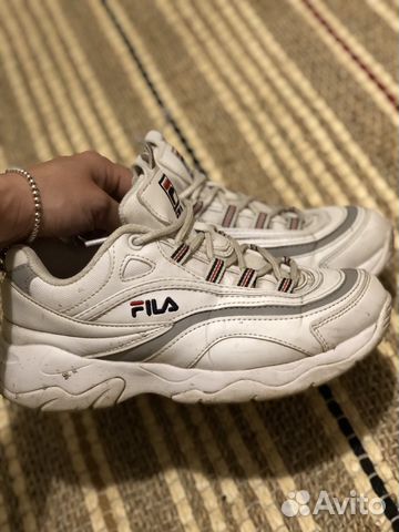 Кроссовки Fila белые Кроссовки Fila белые
