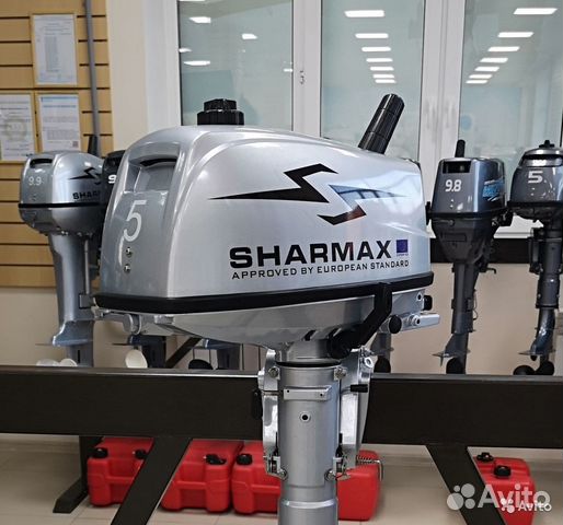 Подвесной лодочный мотор Sharmax SM5HS, 2-такта