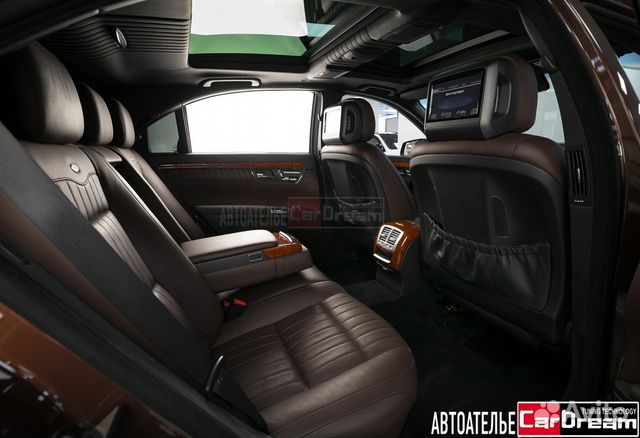 Кожаный салон сиденья Mercedes-Benz S-klasse Кожаный салон сиденья Mercedes-Benz S-klasse
