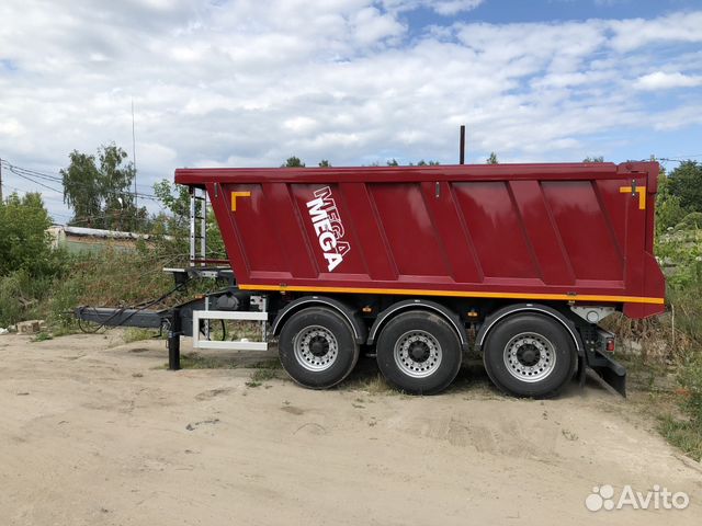 Самосвальный прицеп mega 18m3