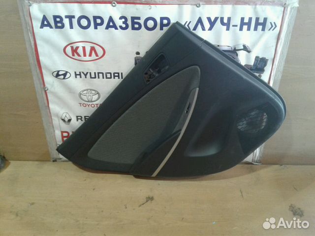 Обшивка двери задней левой Hyundai Solaris