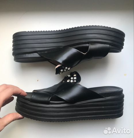 Шлёпанцы сабо босоножки на платформе Шлёпанцы сабо босоножки на платформе