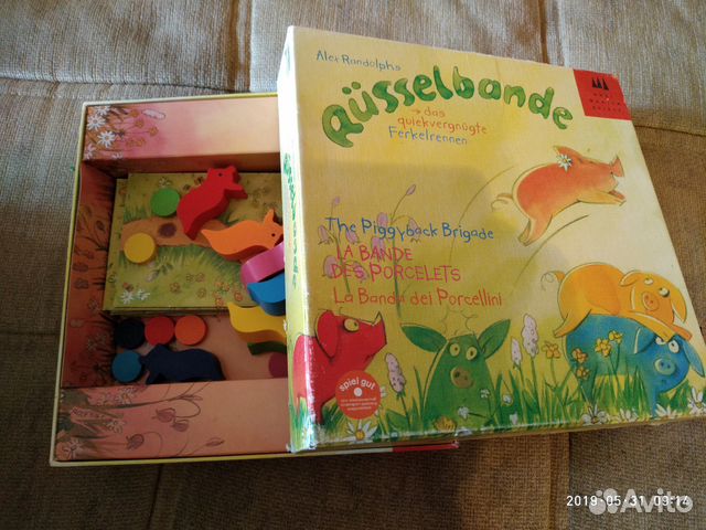 Настольная игра Банда Пятачок (Russelbande)
