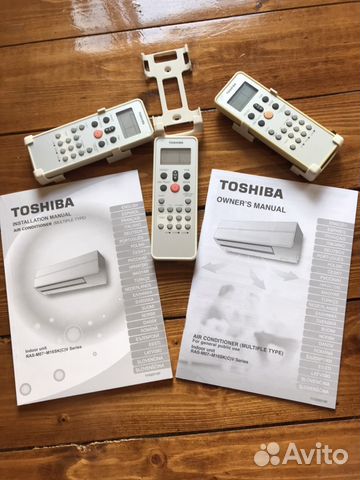 Сплит система Toshiba тепло-холод на 3 комнаты