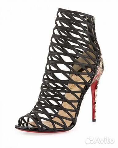Ботильоны туфли босоножки christian louboutin