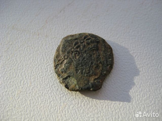 Античная древняя Римская монета (1 и 2)
