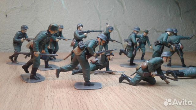 Фигурки пехоты вермахта