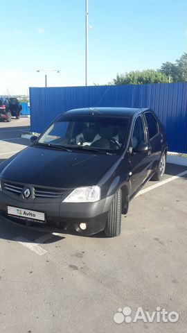 Renault Logan 1.6 МТ, 2009, битый, 95 300 км