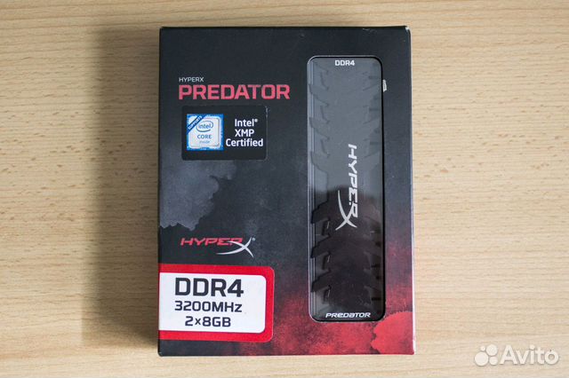 Оперативная память DDR4 2x8 Гб HyperX Predator 320