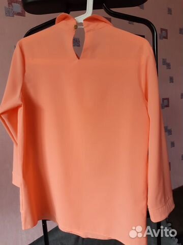 Блуза коралловая Блуза коралловая
