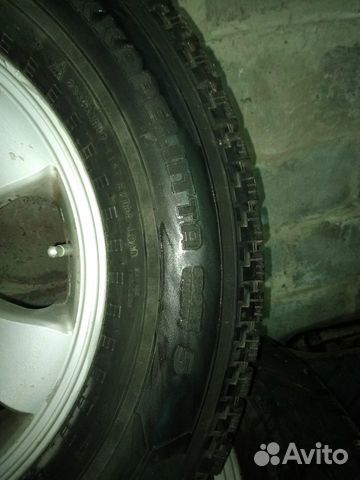 Шины с дисками на Toyota prado 120