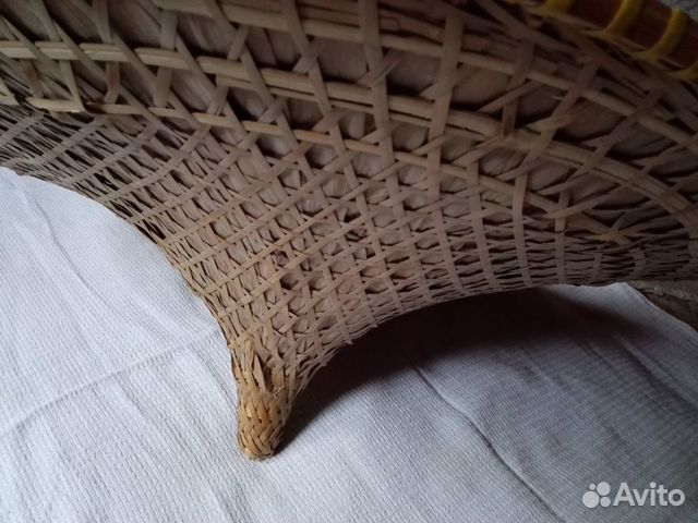Соломенная шляпа интерьерная 2 штуки