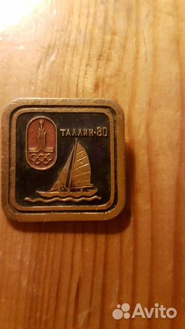 Значок таллин 80 Значок таллин 80