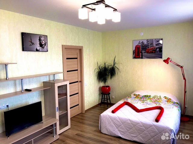 

1-к. квартира, 35 м², 2 кровати