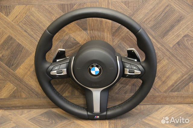 Спортивный М руль BMW 3 серия F30 F31 F34 лепестки