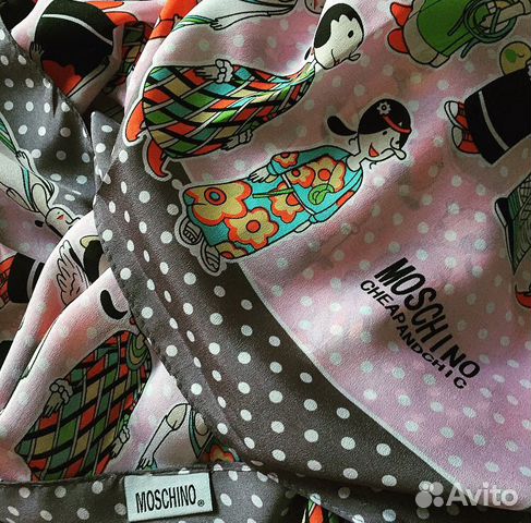 Шарф Moschino. Шёлк