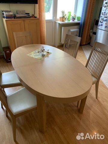 Стол и 6 стульев + барный стул Италия Calligaris с