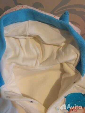 Комбинезон для новорожденного, флисовый