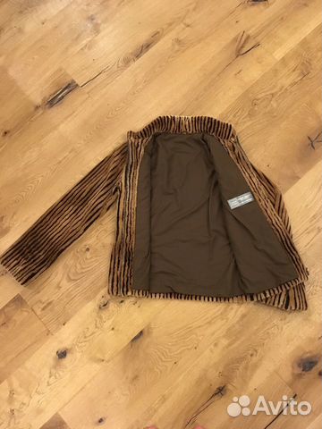 Короткая шуба из стриженной норки Saga Mink Короткая шуба из стриженной норки Saga Mink