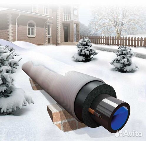 Кабель греющий 10 ватт на трубу