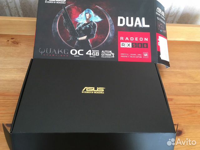 Asus RX580 4gb dual OC (dual-RX580-O4G)