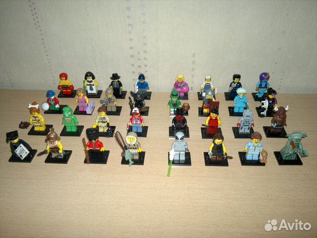 Лего Lego Minifigures, коллекция из 31 серии
