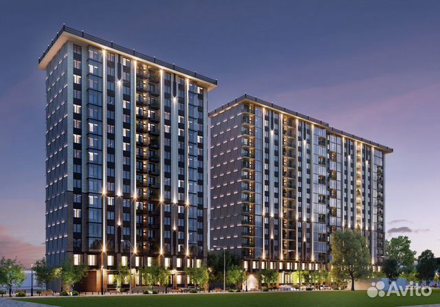 2-к квартира, 56.8 м², 13/16 эт.