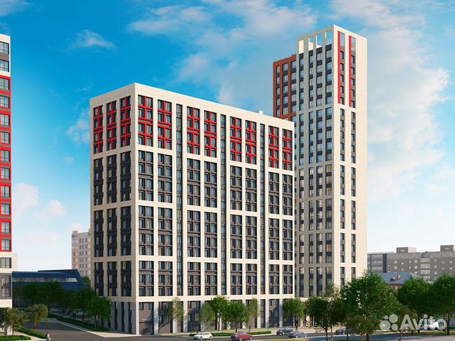 1-к квартира, 38.3 м², 2/19 эт. 1-к квартира, 38.3 м², 2/19 эт.