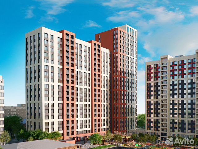 2-к квартира, 55.6 м², 4/19 эт.