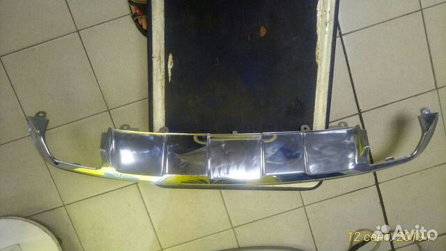 Накладка заднего бампера Мерседес x204 A2048857423