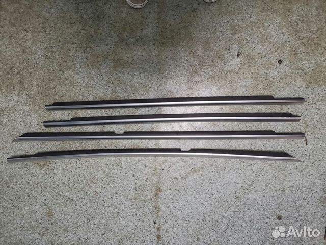 Молдинги боковые стекол Mercedes ML W166 Молдинги боковые стекол Mercedes ML W166