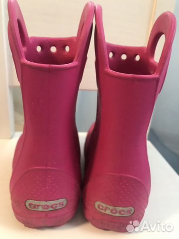 Сапоги Crocs C8 в отличном состоянии Сапоги Crocs C8 в отличном состоянии
