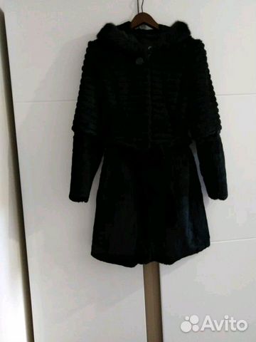 Шуба кролик+ норка