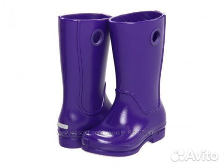 Резиновые сапоги Crocs, размер 26-27, до 17см
