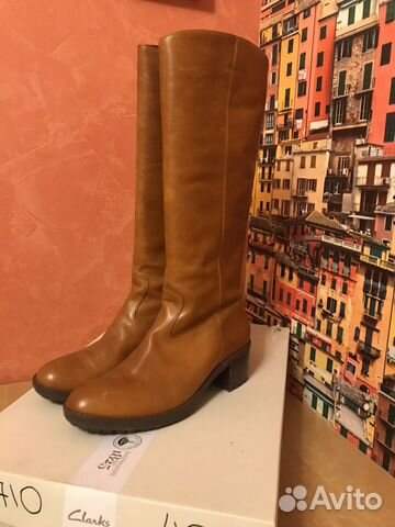 Сапоги Clarks демисезонные женские 40р